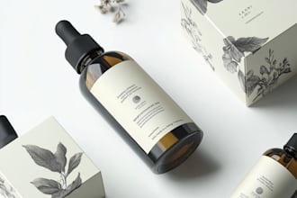 label design, and pouch design