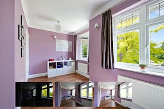 do professional real estate photo editing, hdr blending, sky replacement