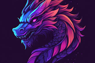 awesome rpg fantasy or sci fi logo for you