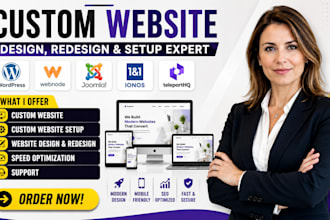 build wordpress webnode website design joomla ionos website redesign teleporthq