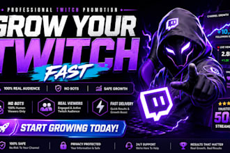 boost twitch live viewers, twitch channel promotion