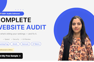 perform a deep technical SEO audit and action plan