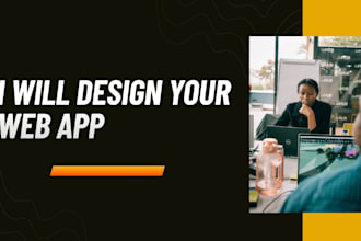 design and develop a modern react web app with backend