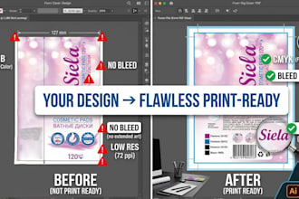 prepress print ready files for flexo printing