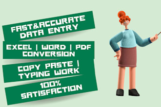 do data entry typing work