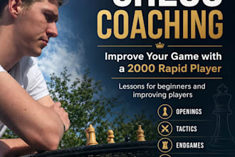 improve your chess ability with high value coaching sessions