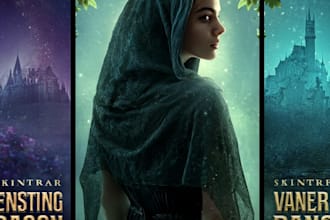 design a market ready fantasy book cover for self publishing