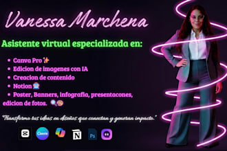 asistente virtual experta en canva pro