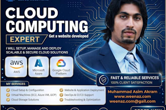 do azure cloud computing and virtual machine setup