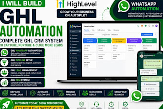 build ghl whatsapp automation ghl integration ghl pipeline setup ghl CRM system