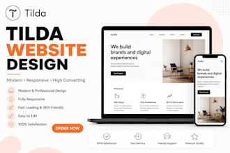 create you any website on tilda