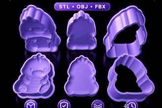 design a custom bath bomb mold stl for 3d printing