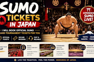 secure sumo tickets in japan for tokyo, osaka, or nagoya