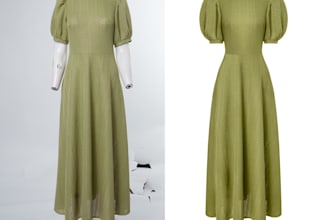 create ghost mannequin effect for clothing photos