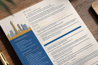 write ats CV , cover letter