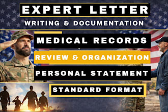 review medical records and write medically supported nexus disability statement