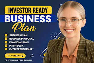 write a business plan with a financial plan for startup business plan writer