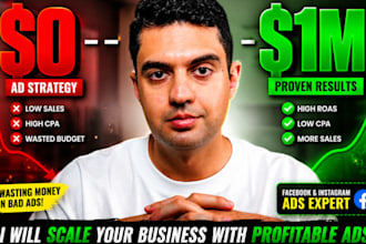 manage your meta ads manager facebook ads campaign paid ads media buyer expert