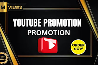 boost organic youtube shoutout promotion to 5 million audience for monetization