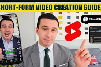 do short form video editing for social medial reels, youtube