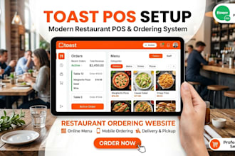 setup toast tab, toast pos, toast tab menu for restaurants, ordering website