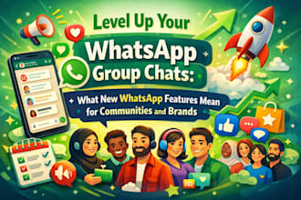 add real whatsapp member and grow your whatsapp group with organic promotion