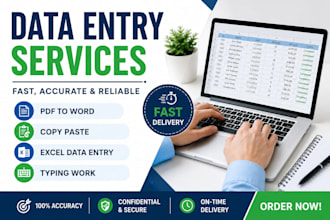 do fast and accurate data entry work
