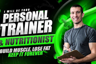be your online fitness trainer and nutrition coaching