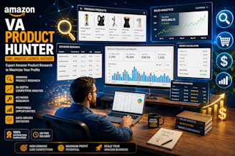 be your expert amazon fba product hunter