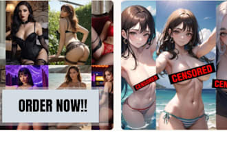 build ai powered nsfw website, ai companion, ai anime website