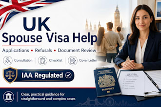 with your UK spouse or partner visa application or refusal