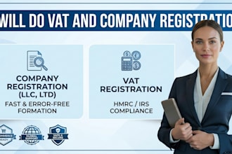 vat and company registration business quickly accurately