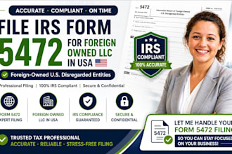 file irs form for foreign owned llc in USA