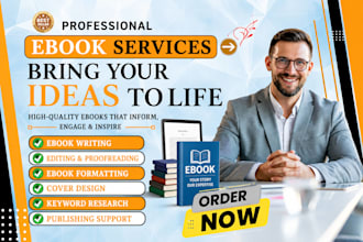 do developmental edit, proofreading and ebook formatting, novel editor