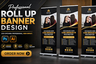 design roll up banner
