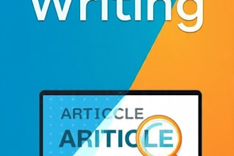 write SEO blog posts, articles, and website content