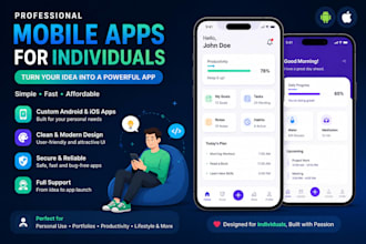 create professional android and ios mobile applications