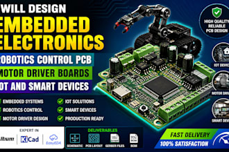 design embedded electronic robotics control motor driver boards lot, smart devic
