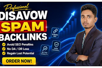 do disavow bad backlinks and remove toxic links to recover google penalty