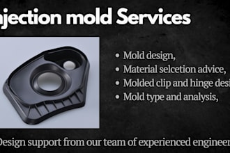 design your part for plastic injection molding or printing