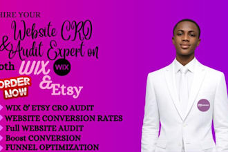 do etsy or wix cro for real estate, restaurant website sales