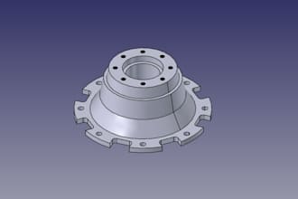 create 3d model in freecad