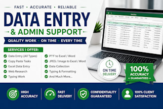 do data entry and typing