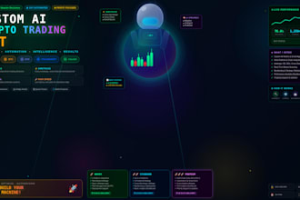 build custom crypto trading bot, ai solana btc eth polymarket and arbitrage