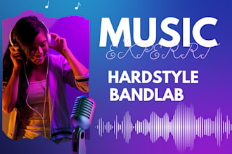 compose hardstyle or hardcore melody bandlab mix and enhance your vocal