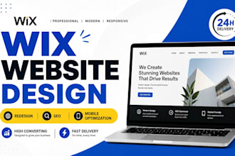 redesign wix website, wix revamp, wix update, wix mobile optimization  wix seo