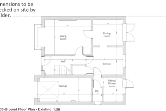 draw architectural drawing plans for planning application