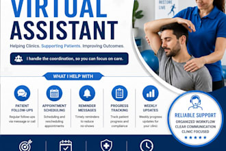 be your physiotherapy virtual assistant for patient follow ups and scheduling