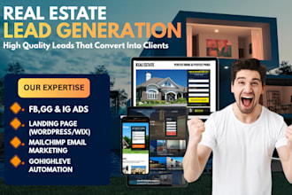 get real estate leads realtor investor landing page carrot broker estate website