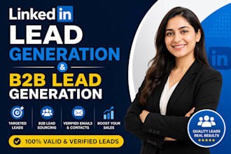 do linkedin lead generation , email list building